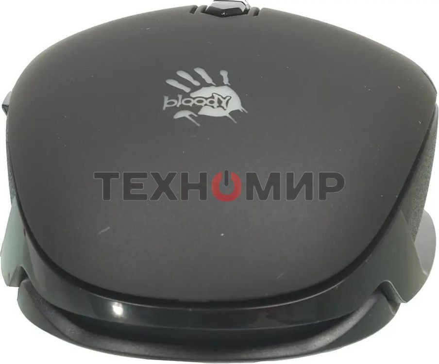 Мышь проводная A4Tech Bloody Q80 черный, 3200 dpi, USB, кнопки - 8