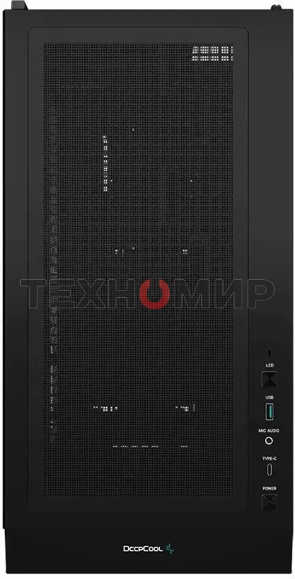 Компьютерный корпус DeepCool CH560 черный (R-CH560-BKAPE4-G-1) (ATX, без БП, 2хUSB, с окном)