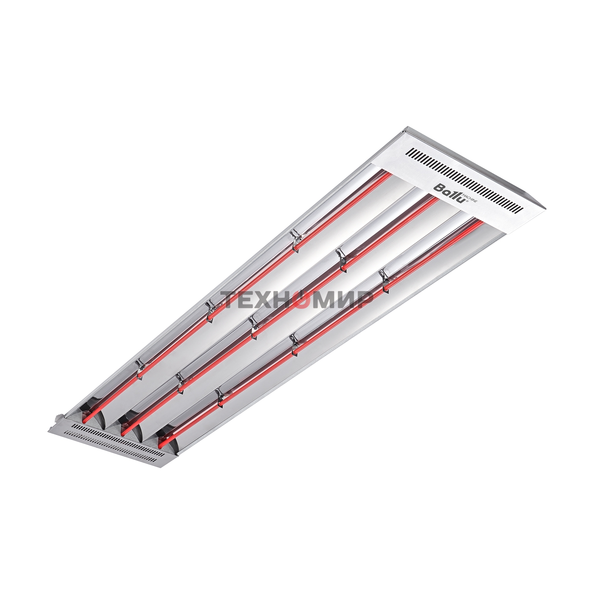 Обогреватель инфракрасный Ballu BIH-Т-6.0 серый, 6000 Вт, 60 м2