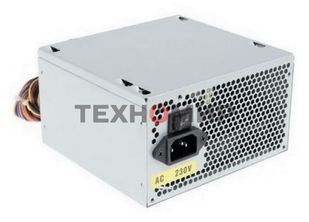Блок питания Foxline FL550S 550W ATX PSU, 120FAN, 24 pin, 4 + 4 Pin (12V), 5*SATA, 2*4 pin molex, 1*FDD, 1*PCI-e(6 + 2 pin)