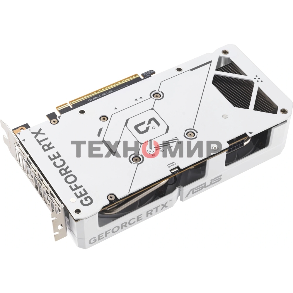 Видеокарта Asus GeForce RTX 5060 DUAL OC White, Nvidia RTX 5060, 8GB GDDR7, 128 bit, PCI-E 5.0, DPx3, HDMIx1, 2535 MHz