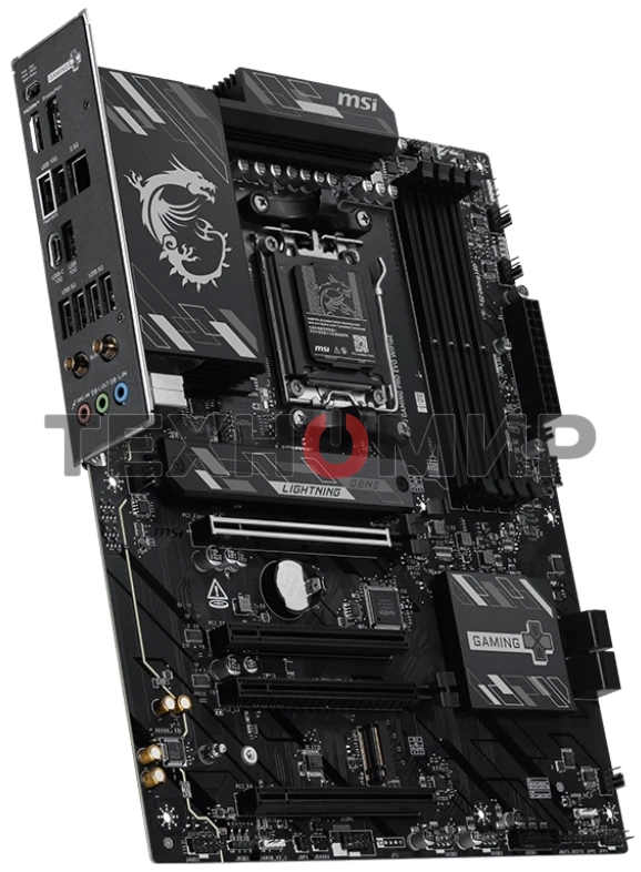 Материнская плата MSI B850 GAMING PRO WIFI6E B850, AM5, 4хDDR5, 4хPCIEx16, 2хM.2, 2хTypeC, 3хUSB3.2Gen2, 6хUSB3.2Gen1, 4хUSB2.0, 4хSATA3.0, 2.5G, DP, HDMI, ATX, RTL