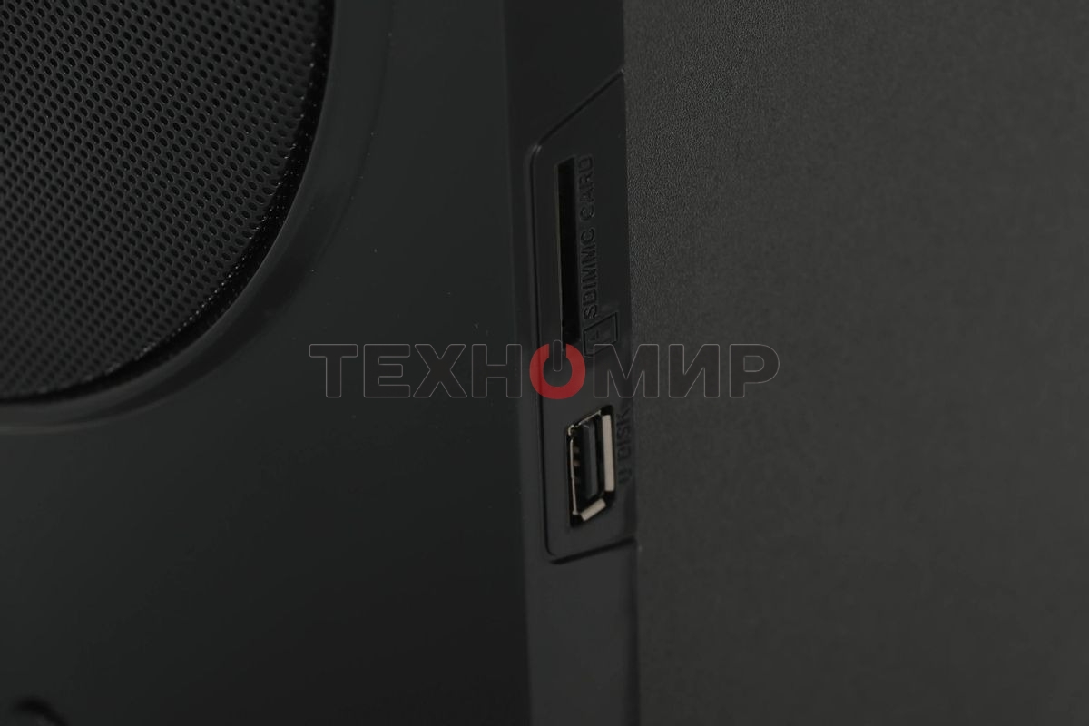 Акустическая система 2.1 SVEN MS-2080/70 Watt/~220V 50Hz/FM-тюнер, USB/SD, дисплей/BLUETOOTH/ПДУ/Black