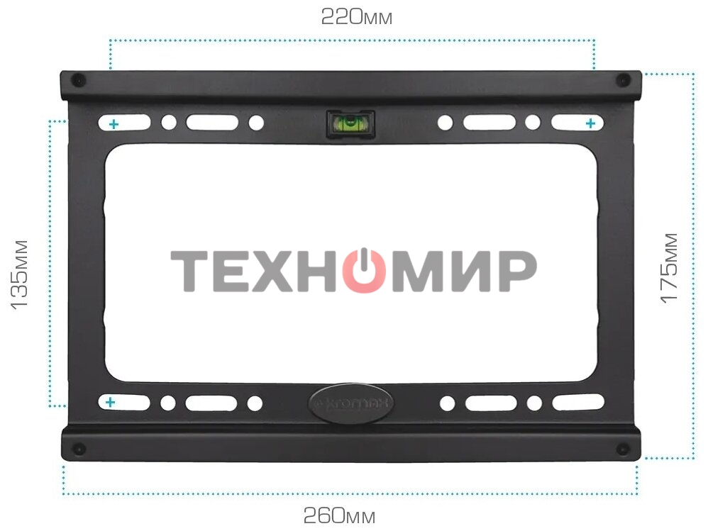 Кронштейн для телевизора Kromax IDEAL-5 черный 15