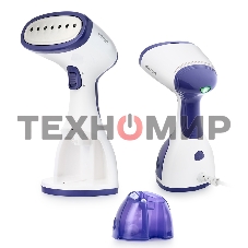 Отпариватель Kitfort KT-916-2 фиолетовый/белый, 1000 Вт, 15 г/мин, 260 мл