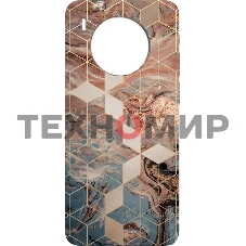 Чехол (клип-кейс) Gresso Meridian, для Honor 50 Lite, золотистый/синий gr17aaae8878