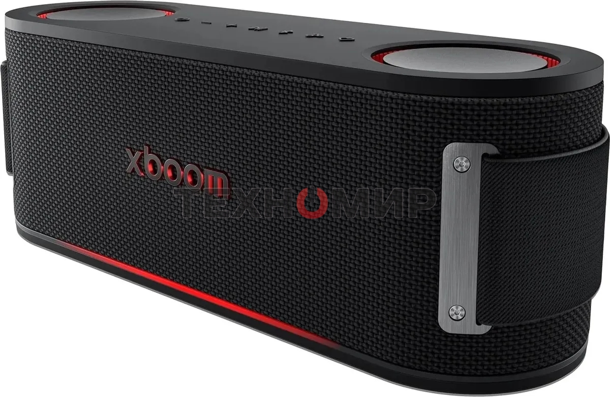 Портативная колонка LG Xboom BOUNCE черный 40W 2.1 BT