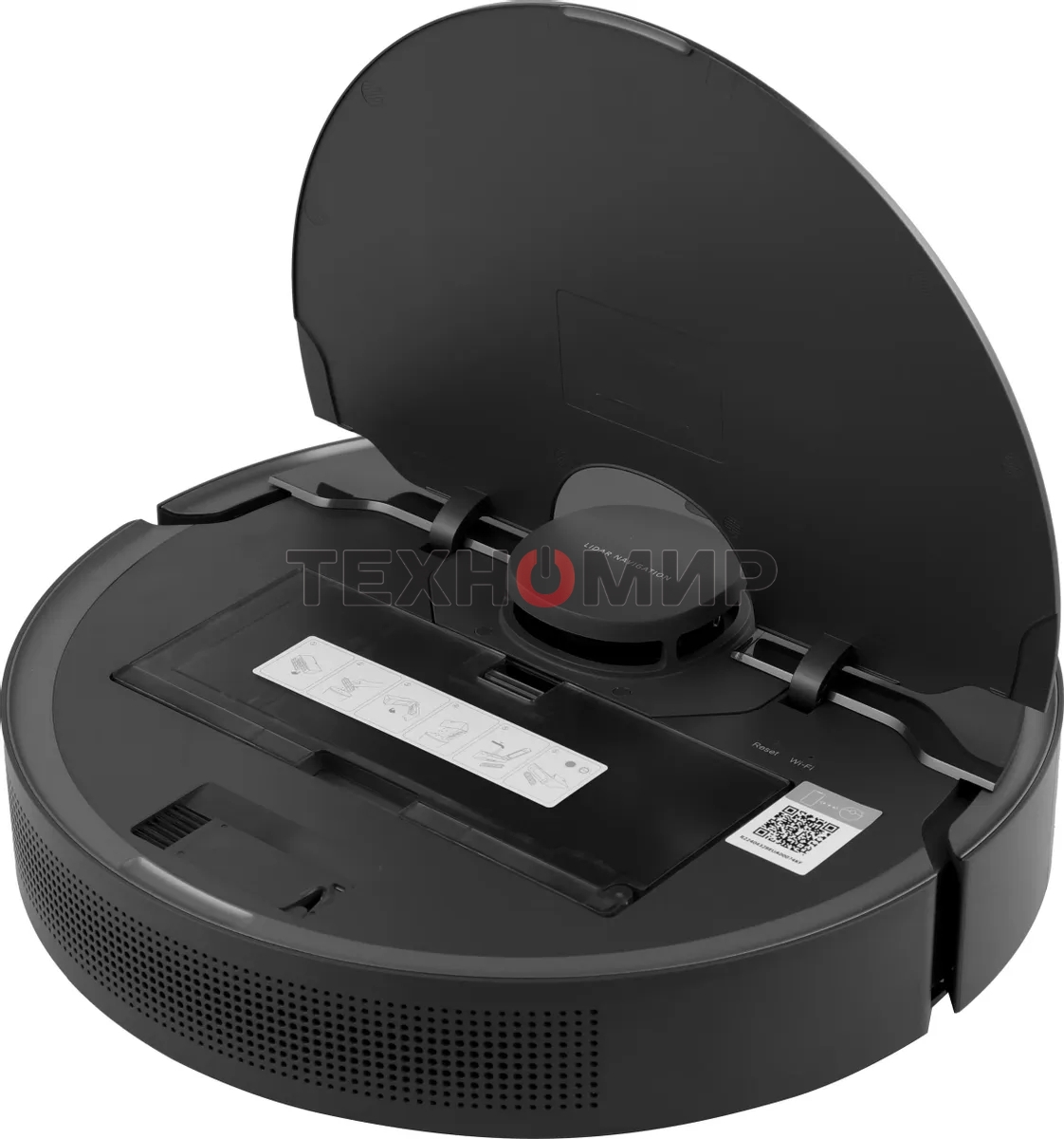 Робот-пылесос Dreame RLS6AD D10S Plus черный, 46 Вт, 5200 мА·ч Li-Ion, уборка сухая/влажная, пылесборник контейнер 0.4 л