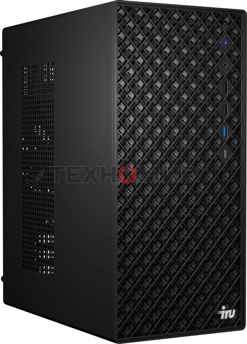 Компьютер IRU Tactio 520B6SB MT Ryzen 5 8500G (3.5) 16Gb SSD 512Gb RGr FreeDOS 2.5Gigabit 450W черный (RUS) (2116603)