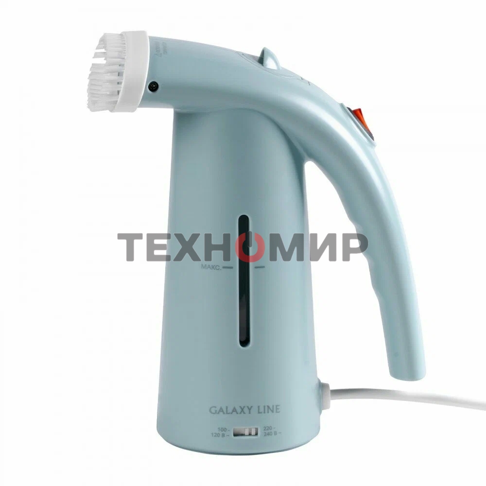 Отпариватель Galaxy Line GL 6196 голубой, 700 Вт, 17 г/мин, 150 мл