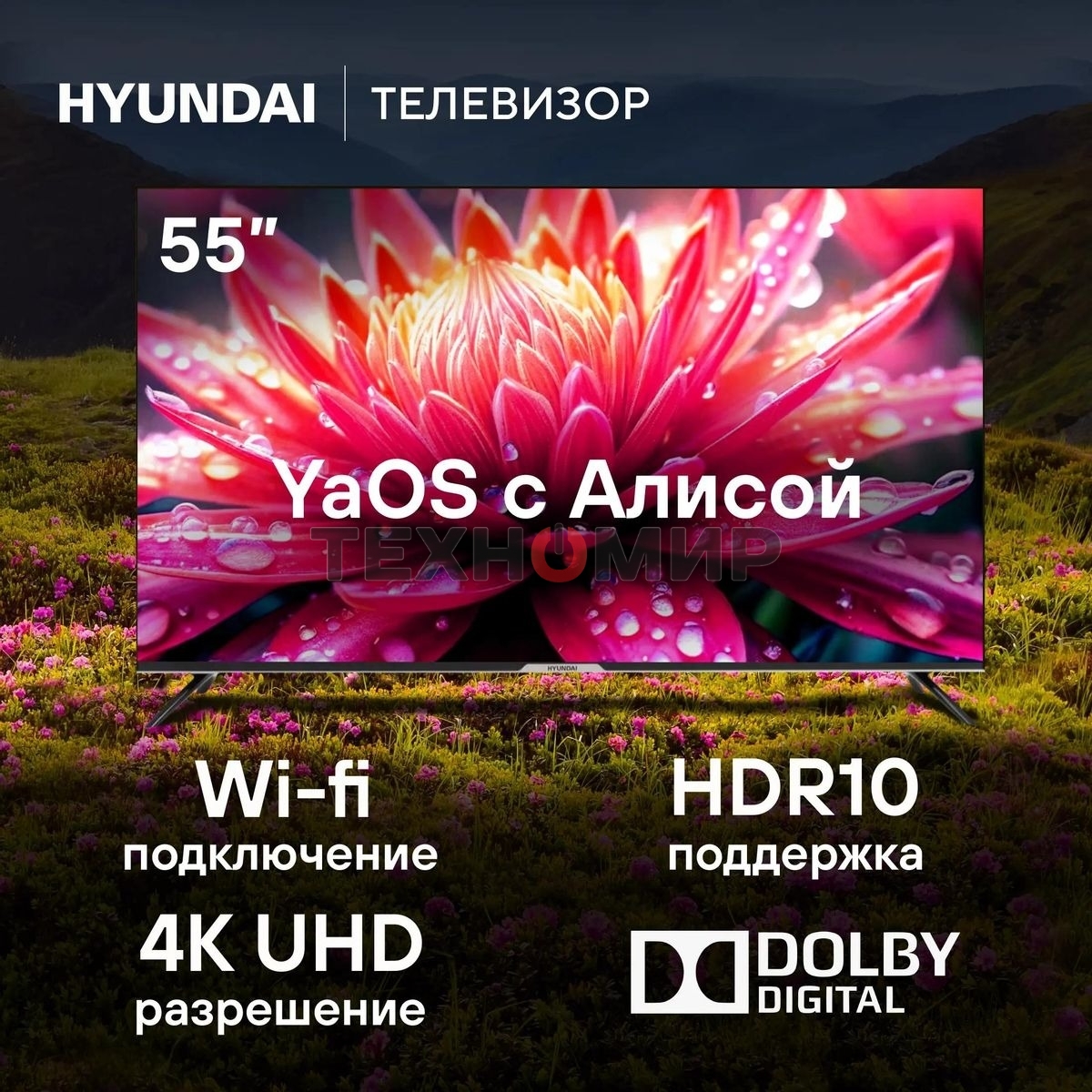 Телевизор Hyundai 55