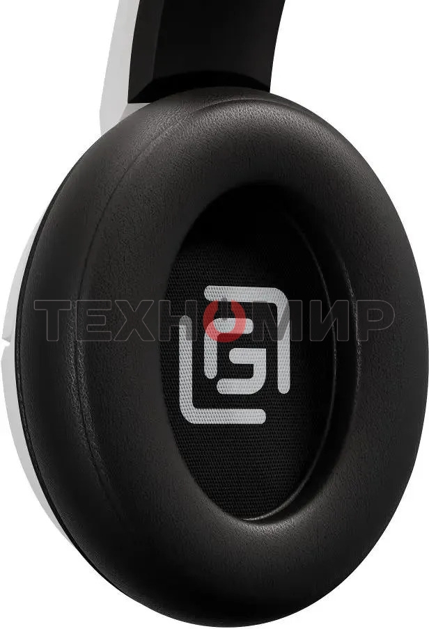 Наушники с микрофоном Оклик HS-L710G белый/черный