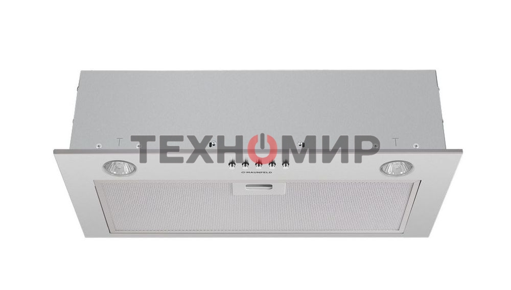 Вытяжка встраиваемая Maunfeld Crosby Singl 5028 черный, 49.8 см, 850 куб. м/ч, 48 дБ