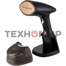 Отпариватель Hyundai H-HS01820 черный/золотистый, 1800 Вт, 35 г/мин, 300 мл