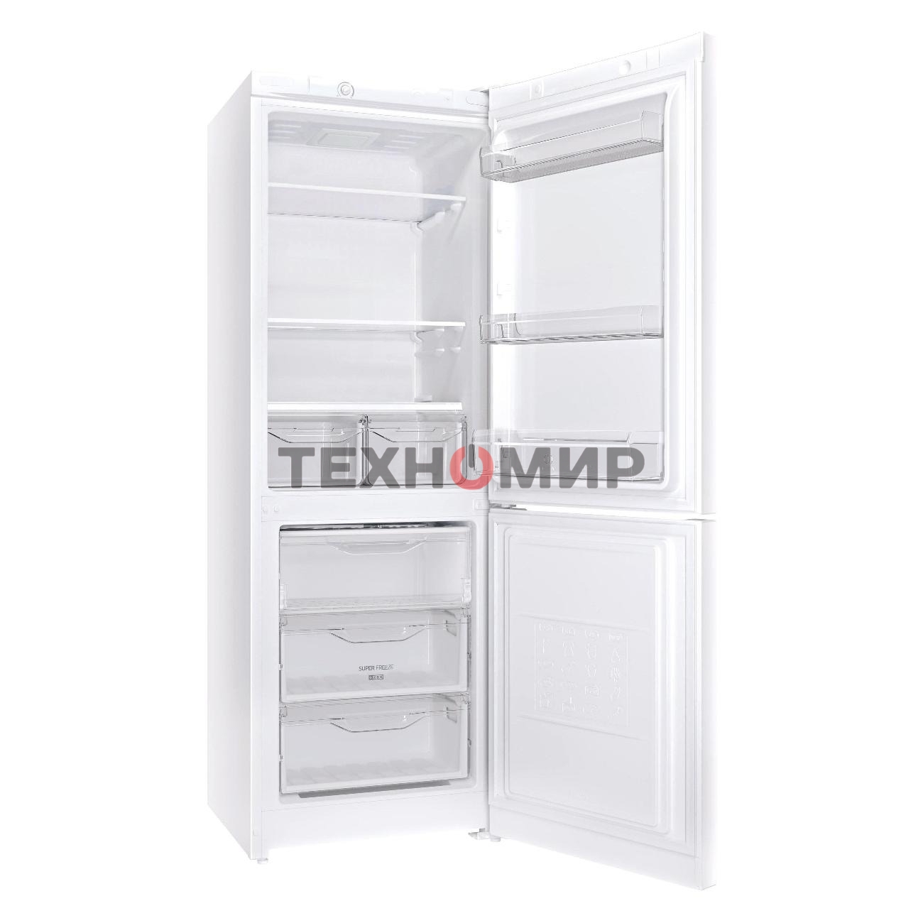 Холодильник Indesit DS 3160 W белый, двухкамерный, 182/87 л., морозилка снизу, капельная система