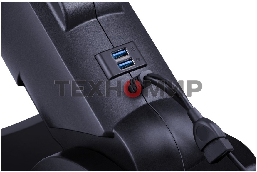 Игровой руль Defender Glazer черный