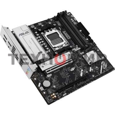 Материнская плата ASUS PRIME B850M-A-CSM, AM5, AMD B850, 4xDDR5, 4xSATA, 3xM.2, 1xPCIe 5.0 x16, 1xPCIe 4.0 x4, 2xDP, 1xHDMI, 1x2.5Gb LAN, 2xUSB-A 10Gbps, 2xUSB-A 5Gbps, 4xUSB-A 2.0, 3x3.5 мм, 7.1, mATX