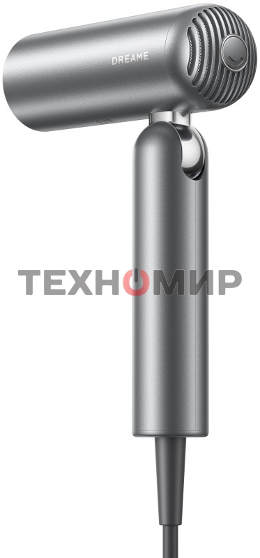 Фен Dreame AHD51 серый космос, 1300 Вт, компактный, ионизация
