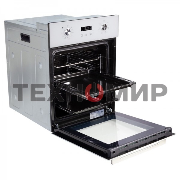 Духовой шкаф электрический встраиваемый Zigmund & Shtain E 145 W белый