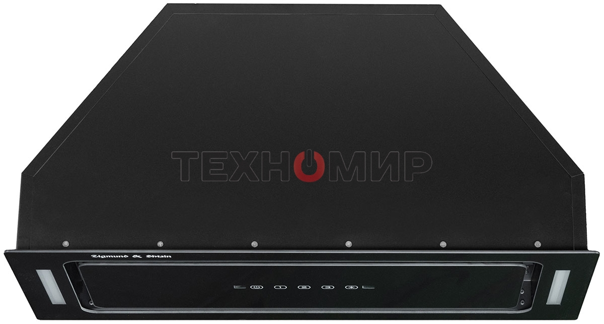 Вытяжка встраиваемая Zigmund & Shtain K 014.7 B черный, 72 см, 1100 куб. м/ч, 62 дБ