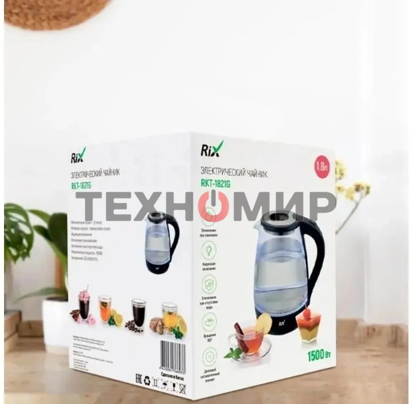 Чайник электрический Rix RKT-1821G