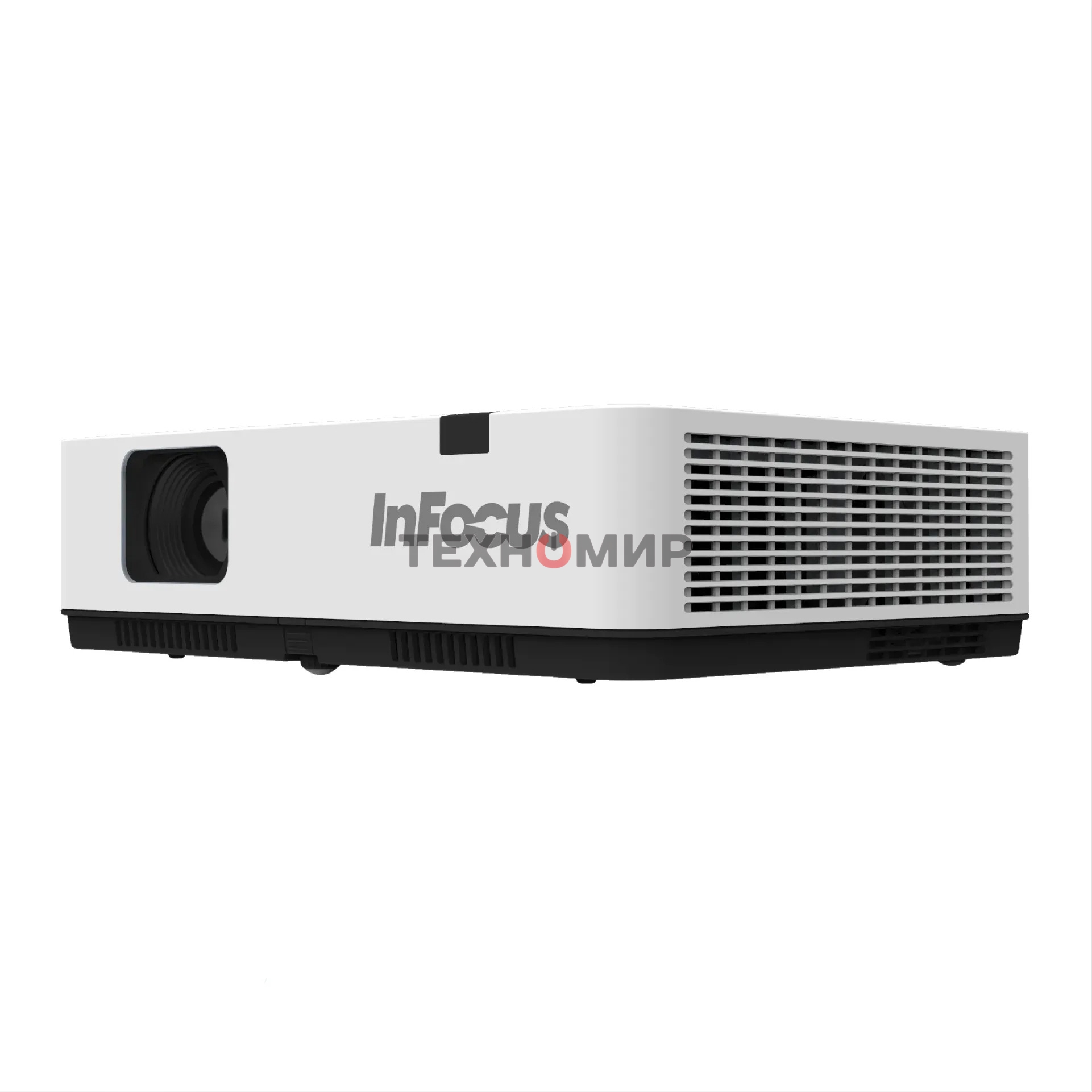 Проектор INFOCUS IN1036 3LCD, 5000 lm, WXGA, 1.371.65:1, 50000:1, (Full 3D), 16W, 2хHDMI 1.4b, VGA in, CompositeIN, 3,5 audio IN, RCAx2 IN, USB-A, VGA out, 3,5 audio OUT, RS232, Mini USB B serv, RJ45, 3,3 кг