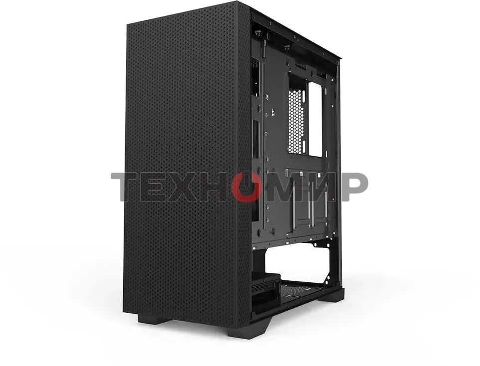 Компьютерный корпус Azza Celesta F черный без БП ATX 5x120мм 5x140мм 2xUSB 2.0 1xUSB 3.0 audio bott PSU