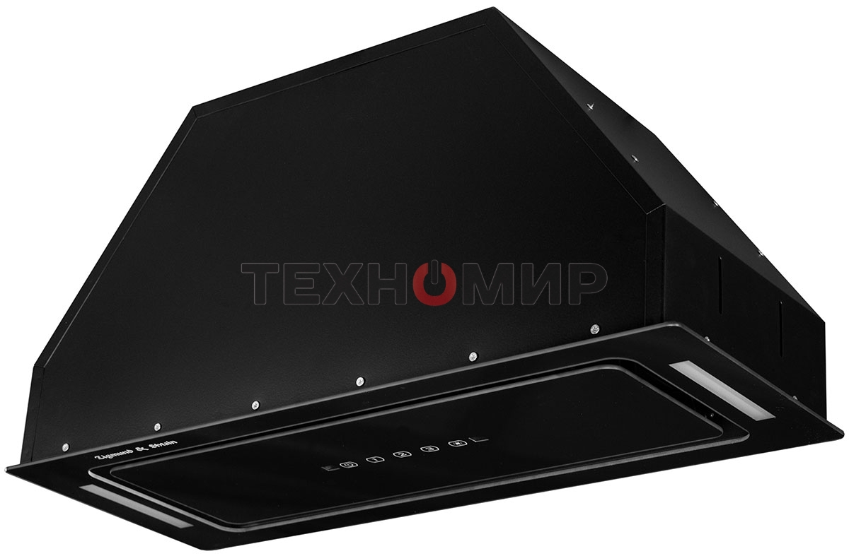 Вытяжка встраиваемая Zigmund & Shtain K 014.7 B черный, 72 см, 1100 куб. м/ч, 62 дБ