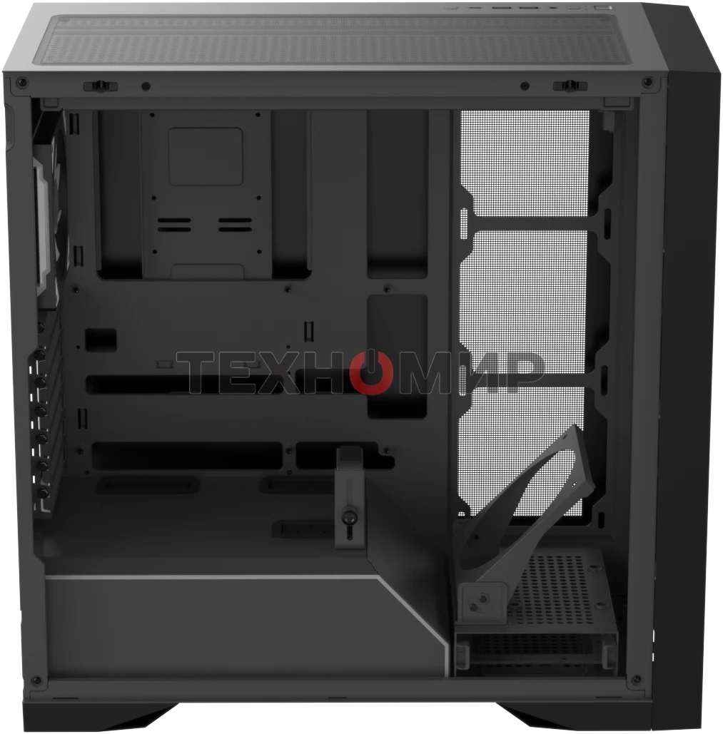 Компьютерный корпус AeroCool/Formula Air Power G8 Floe черный без БП ATX 2xUSB 3.0 1xUSB3.1 audio bott PSU