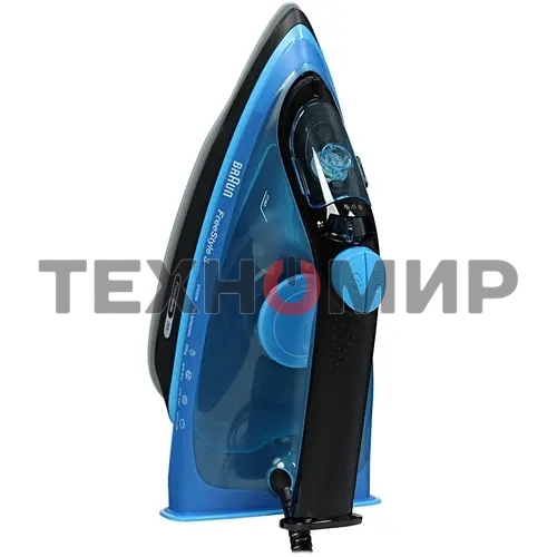 Утюг Braun FI3194BK синий/черный, 2400 Вт, 45 г/мин, 200 г/мин, 270 мл