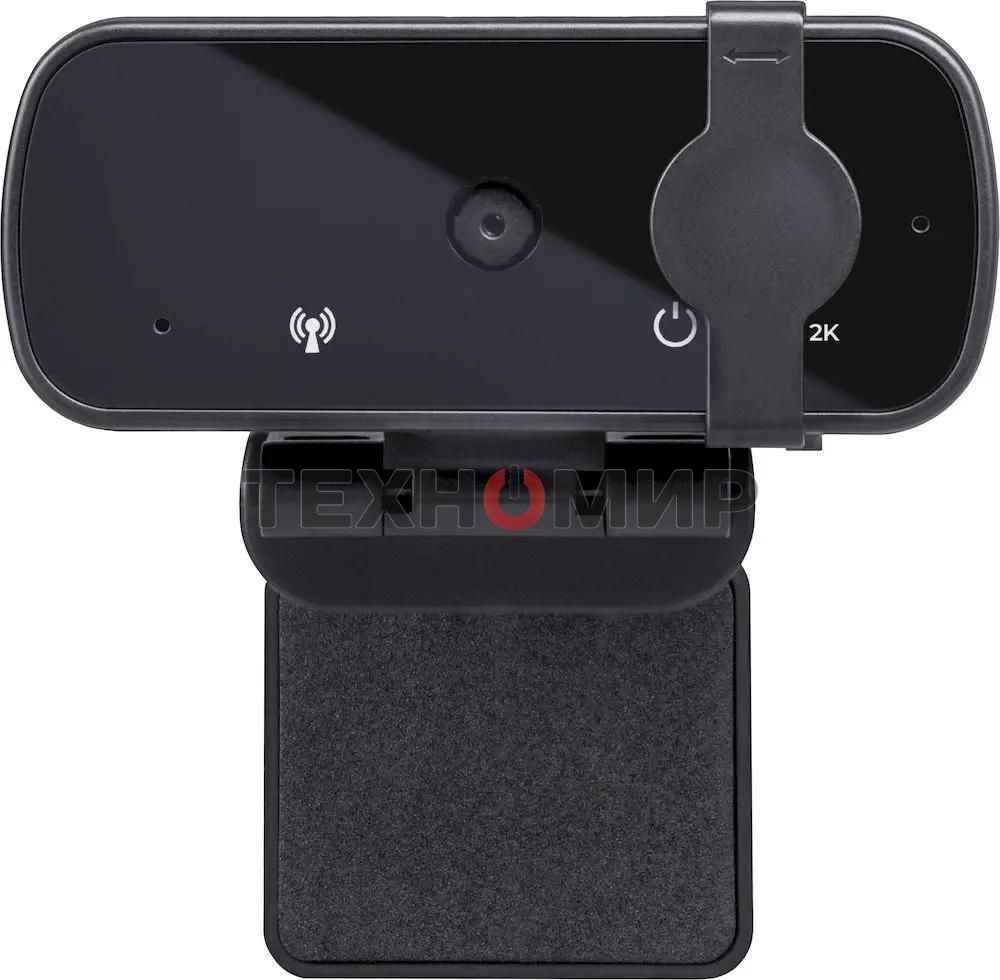 Веб-камера G-lens 2593 2560x1440, 30 кадр/с, USB Type-A, микрофон (шумоподавление), автоматическая фокусировка, автоосвещение, универсальное крепление