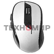 Мышь беспроводная Qumo Office Line M79 белый, 1600 dpi, радиоканал, USB, кнопки - 6