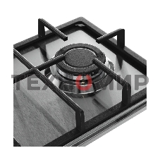 Газовая варочная панель Kuppersberg TS 38 X, High-Tech, 30 см, автоматический электроподжиг, газ-контроль, механическое управление, конфорки REMAY, цвет нержавеющая сталь, цвет фурнитуры черный/нержавеющая сталь