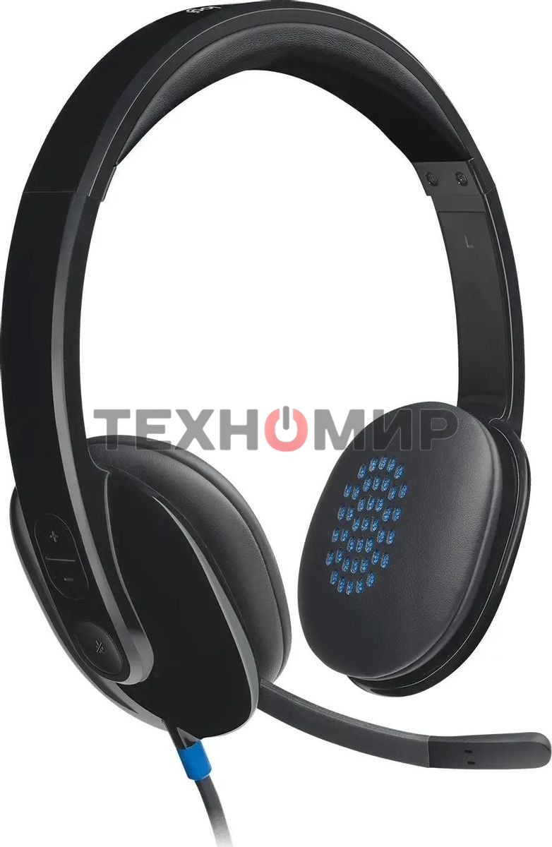 Гарнитура проводная Logitech H540 USB (981-000480)
