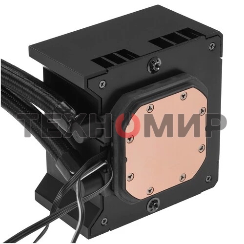 Система жидкостного охлаждения ID-Cooling Dashflow 360 XT Pro ARGb черный 120мм алюминий+медь 2150rpm 32.5db 4-pin 350W