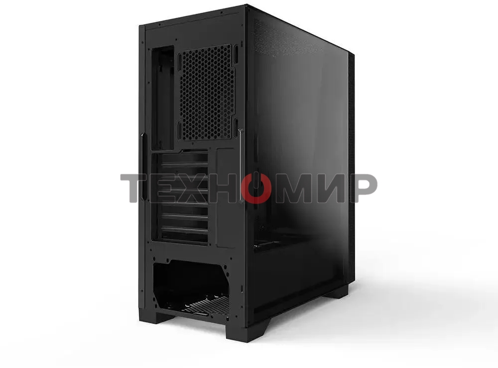 Компьютерный корпус Azza Celesta F черный без БП ATX 5x120мм 5x140мм 2xUSB 2.0 1xUSB 3.0 audio bott PSU