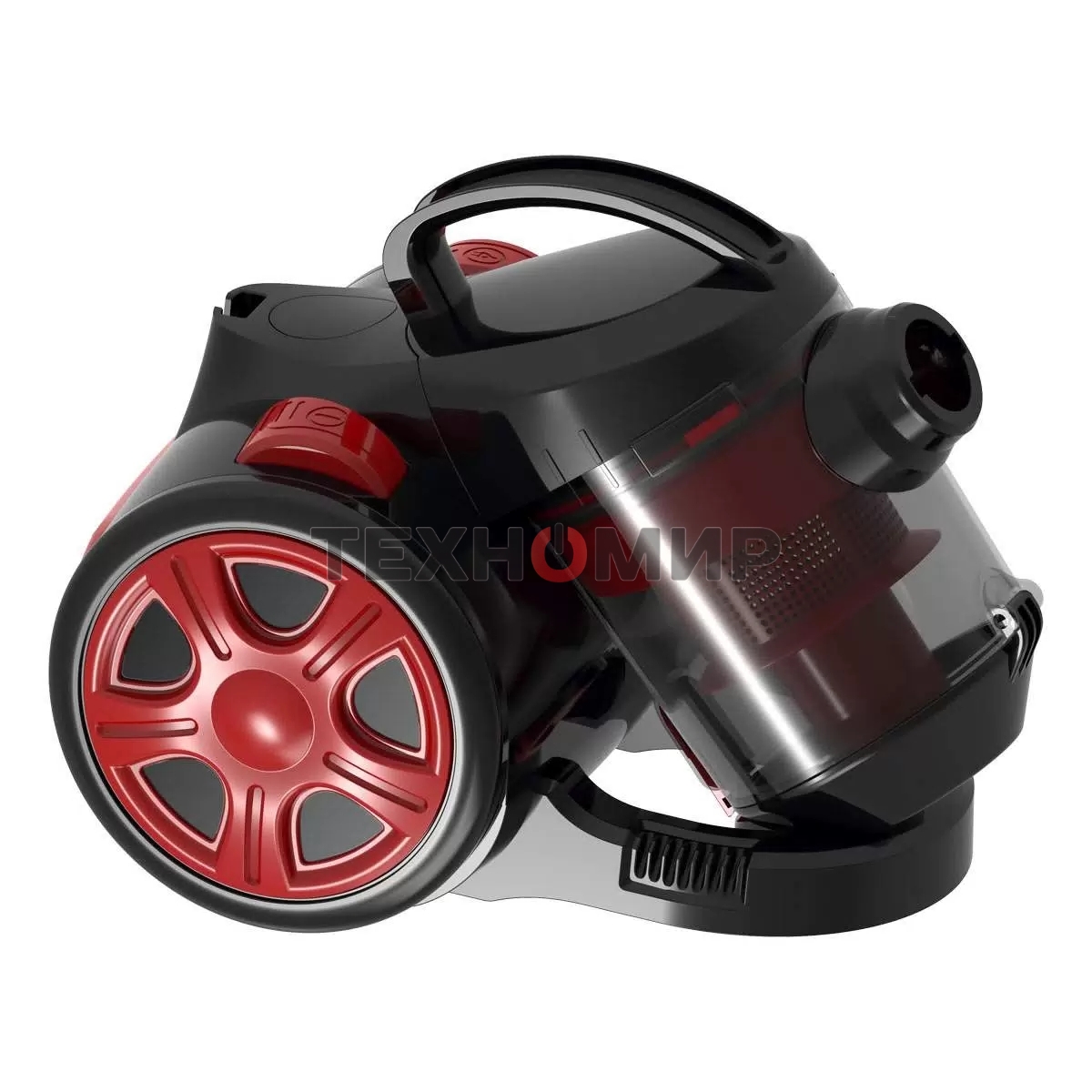 Пылесос Blackton Bt VC1802B серый/красный, 350 Вт, сухая уборка, пылесборник контейнер 2 л