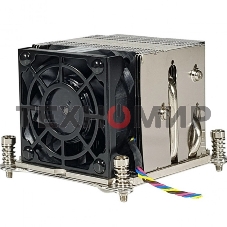 Кулер серверный Ablecom ACL-S20070 черный, 60 мм, алюминий/медь, 8400 об/мин, 52 дБ, 4 pin, 145 Вт, 64.5 мм