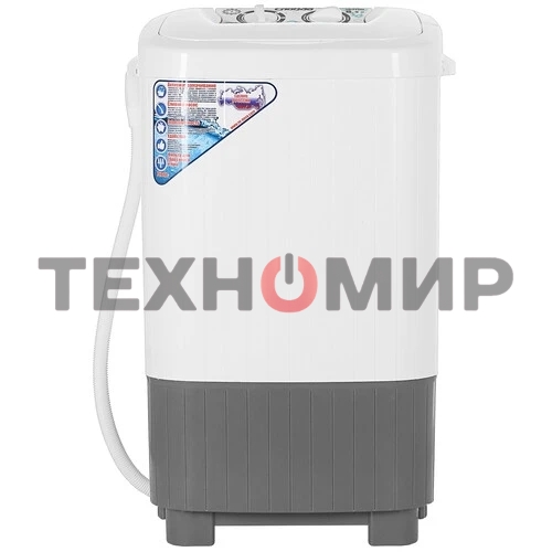 Стиральная машина Славда WS-85PE (R) белый, загрузка вертикальная 8,5 кг, 0 об/мин, класс А