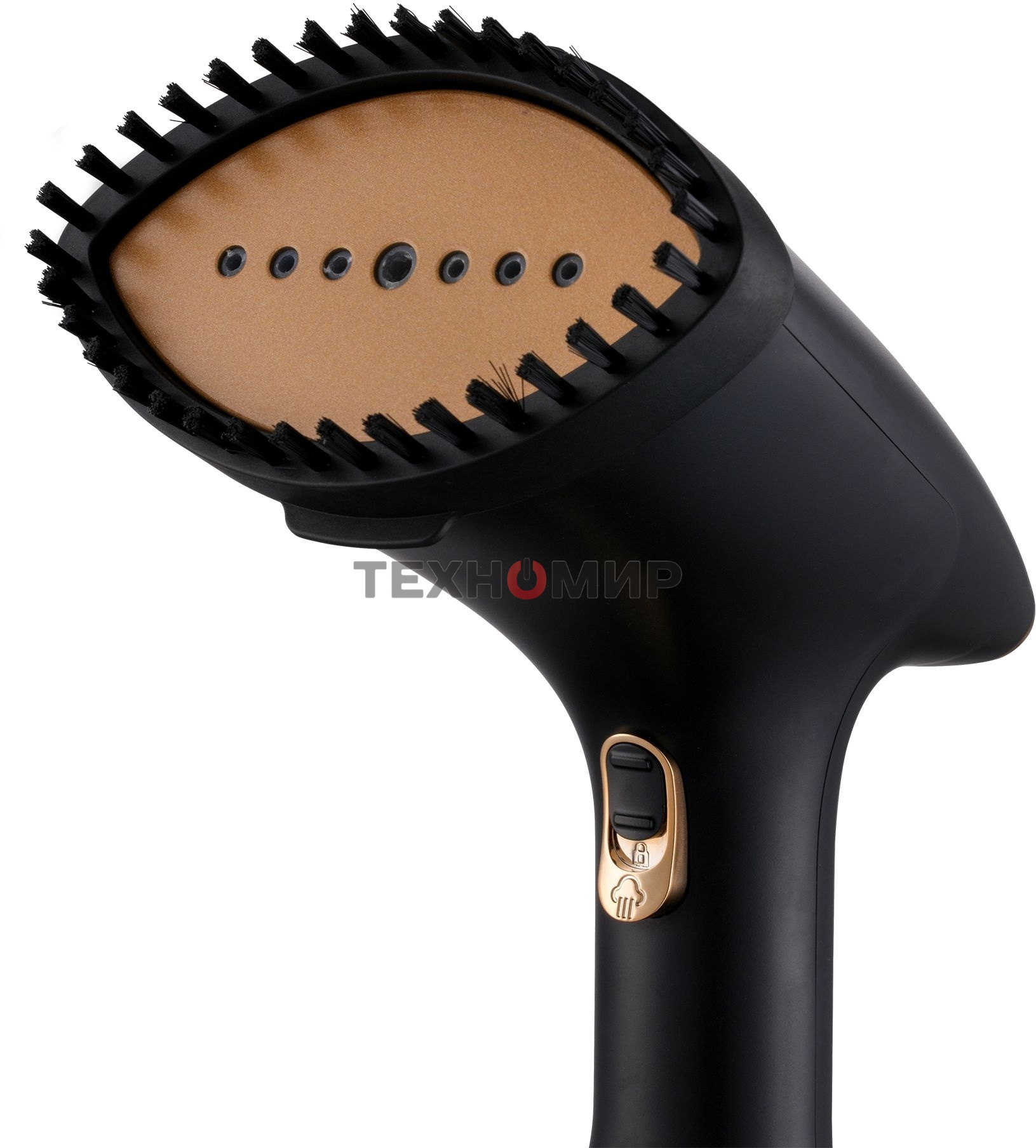 Отпариватель Hyundai H-HS01820 черный/золотистый, 1800 Вт, 35 г/мин, 300 мл