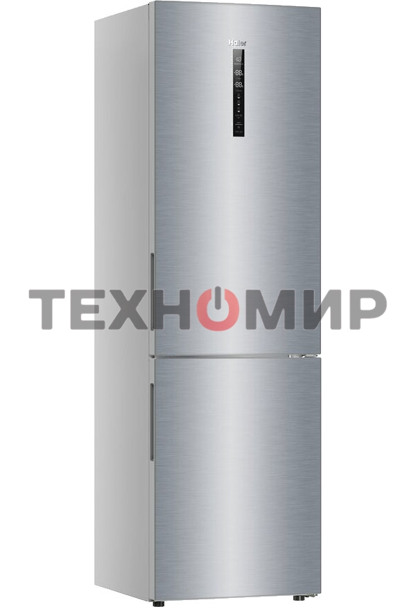 Холодильник Haier C2F637CXRGU1 нержавеющая сталь, двухкамерный, 278/108л, морозилка снизу, No Frost