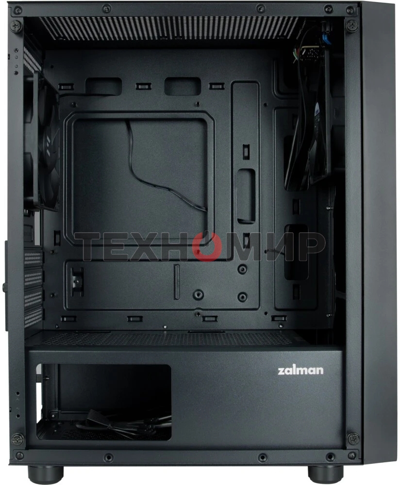 Компьютерный корпус MiniTower Zalman T3 PLUS черный (Zalman T3 PLUS) (без блока питания)
