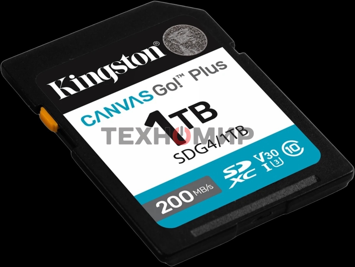 Флеш карта SDXC 1Tb Kingston SDG4/1Tb Canvas Go! Plus w/o adapter
