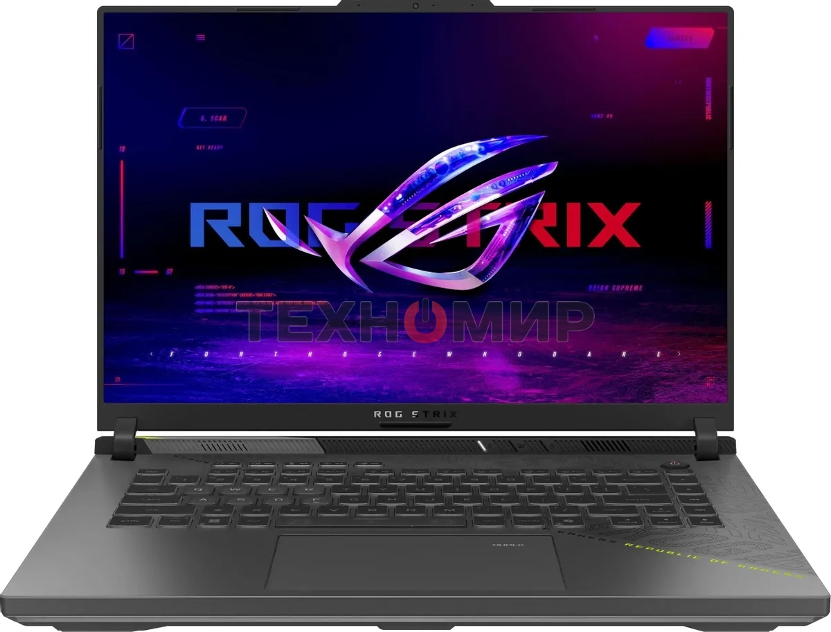 Ноутбук Asus ROG Strix G16 G614PM-S5097 Ryzen 9 8940HX 32Gb SSD 1Tb NVIDIA GeForce RTX 5060 8Gb 16