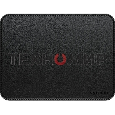 Коврик для мыши из веганской кожи Satechi Vegan-Leather Premium Desk Mat, черный