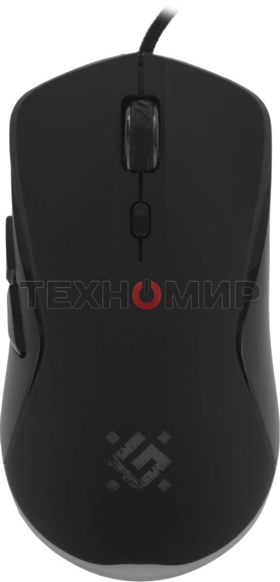 Мышь проводная Defender Arga GM-049 черный, 3600 dpi, USB, кнопки - 6