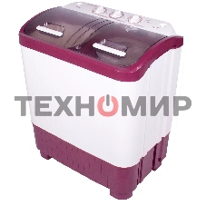 Стиральная машина EVGO WS-40PET белый/красный загр. вертикальная макс.:4 кг 1350 об/мин класс: А+