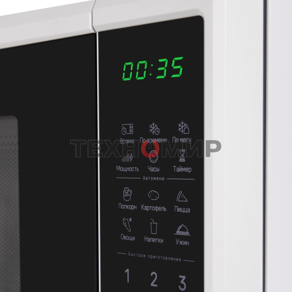 Микроволновая печь Maunfeld MFSMO720EW07 белый, 20 л, 700 Вт, переключатели - сенсор