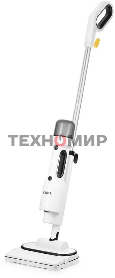 Швабра паровая Kitfort КТ-1062 1500Вт белый/черный