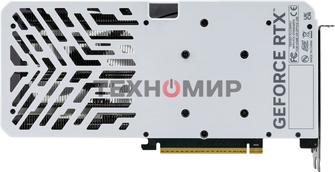 Видеокарта Palit RTX 5060Ti WHITE OC 8Gb GDDR7 128bit 3xDP HDMI 2FAN RTL белый